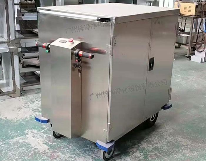 無(wú)菌物品電動(dòng)運(yùn)送車又稱為無(wú)菌物品運(yùn)送車、無(wú)菌密封下送車、無(wú)菌物品回收車。